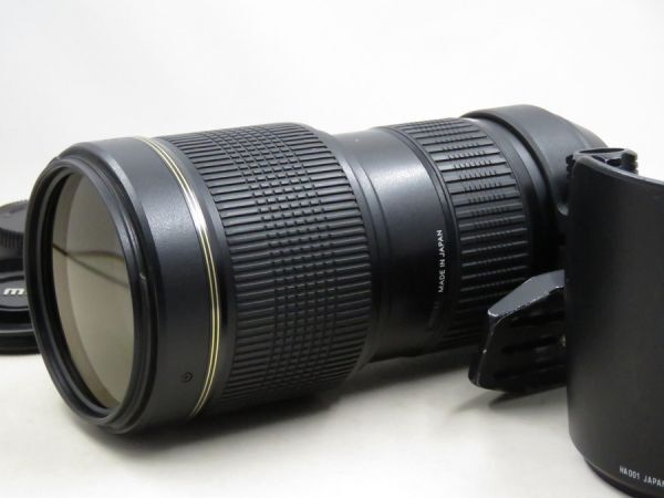 [21810Z6]★実用品★TAMRON SP AF 70-200mm F2.8 Di LD （IF) MACRO Nikon フード・三脚座付き