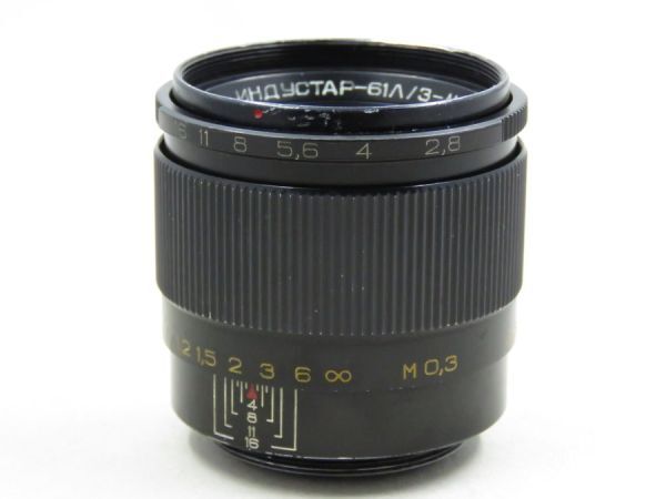 [21835Y2]★超極上美光学★INDUSTAR-61 L/Z MC 50mm F2.8 M42 ★星ボケ★