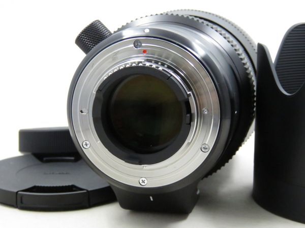 [21843Z6]★超極上美品★SIGMA 50-100mm F1.8 DC HSM Art Nikon フード・三脚座付きの画像3