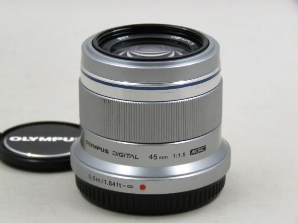 [21902W2]★超極上美品★OLYMPUS M.ZUIKO DIGITAL 45mm F1.8 MSC_超極上美品です！!