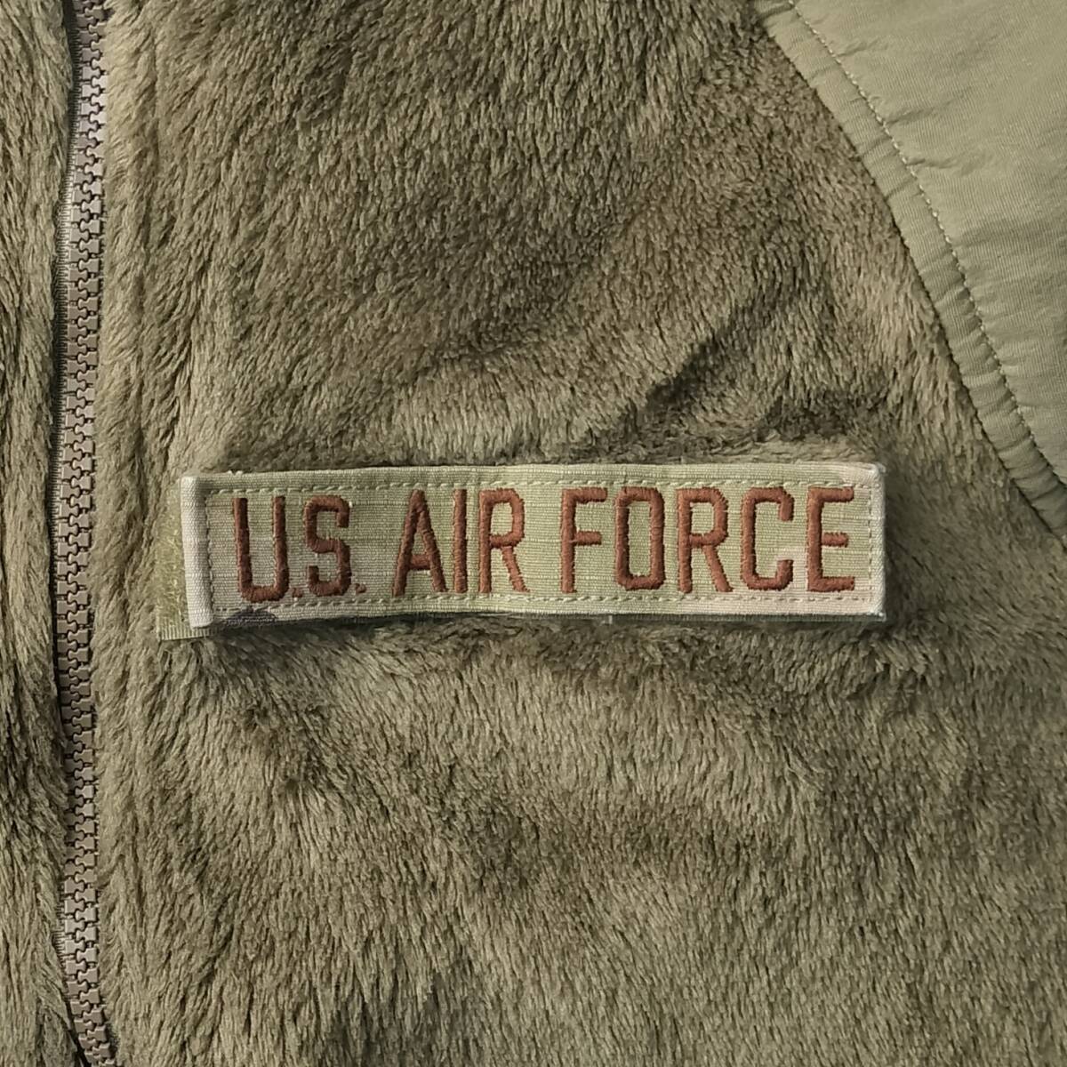 2018年製 U.S.AIR FORCE ECWCS GENⅢ ミリタリーフリースジャケット ポーラテックフリース ヴィンテージ アメリカ軍 LEVEL3 希少の画像6