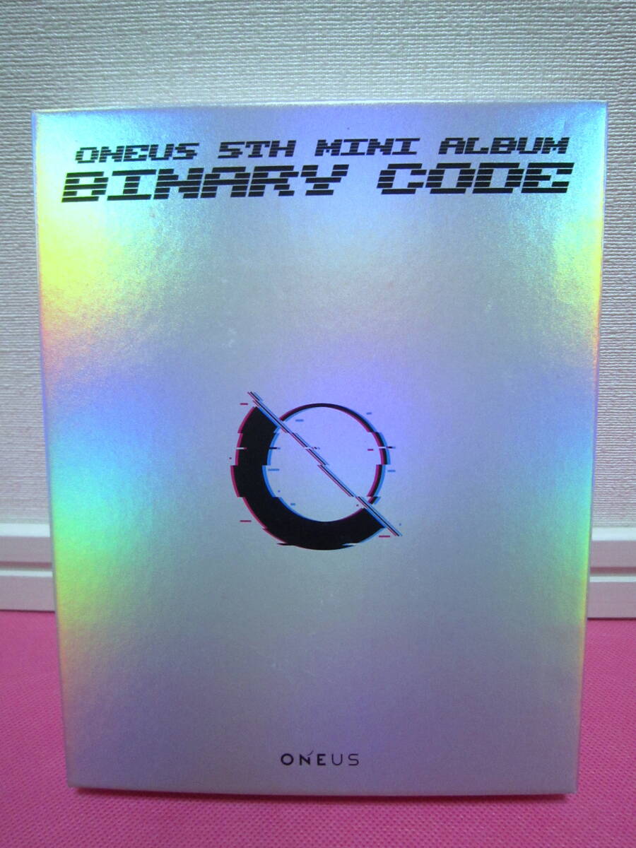 K-POP♪ ONEUS ワンアス 5thミニアルバム「Binary Code」Zero Ver. 韓国盤CD＋ポスター＋フォトブック 美品！_画像2