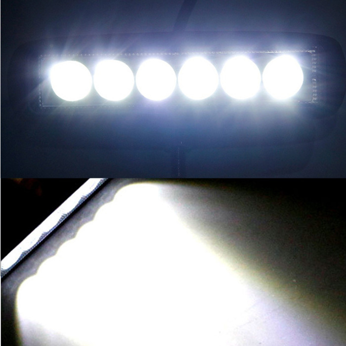 LED working light light bar backing lamp foglamp hanging lowering 2 piece set Ame car old car truck number light white all-purpose car width automatic 