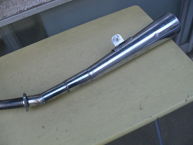  Payton Place SRX400 stainless steel muffler Junk 