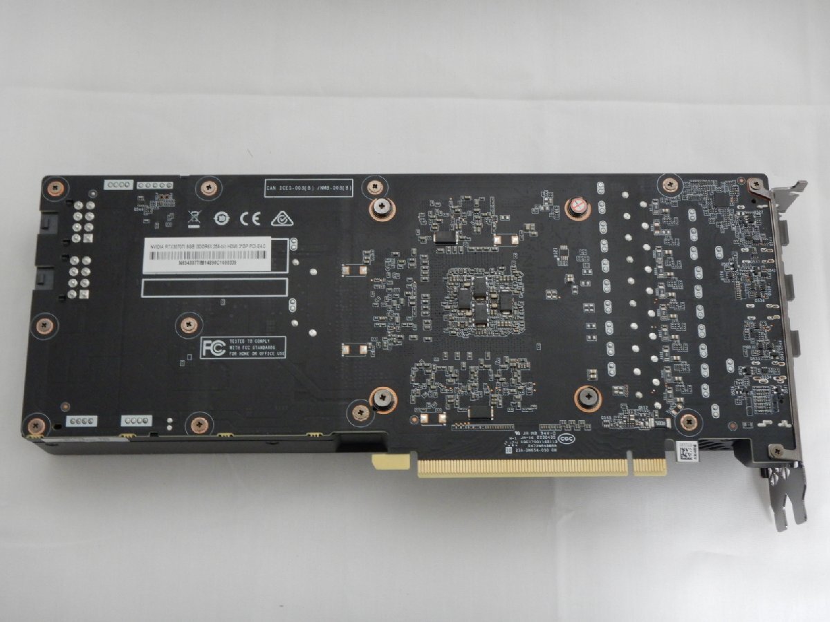 【サイコム】 Manli NVIDIA RTX3070TI 8GB GDDR6X 256-bit (GeForce RTX3070Ti) @Used@ u0328Eの画像4