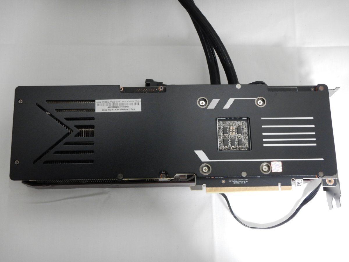 【サイコム】 Manli GeForce RTX 3080 LHR 10GB GDDR6X+Sycom水冷仕様 ■ジャンク品■ u0329Fの画像4