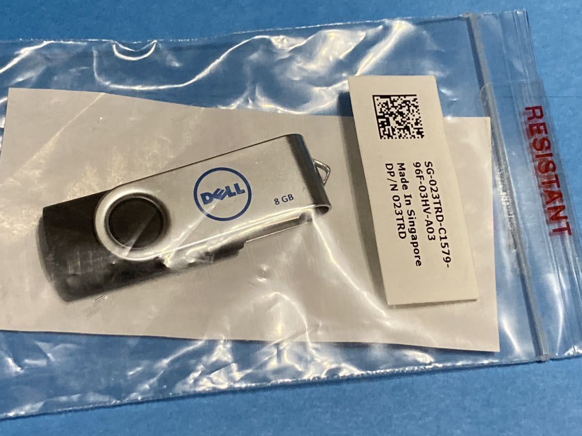 未使用保管品 DELL Windows10 Pro 64Bit インストールUSB リカバリー OS復旧用 (未開封) PCパーツ_画像3