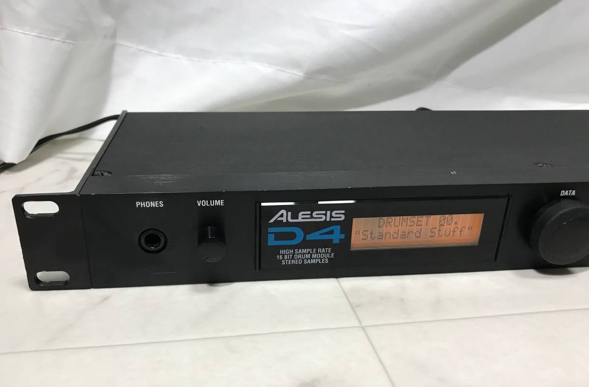 ALESIS アレシス D4 ドラム音源モジュールの画像3