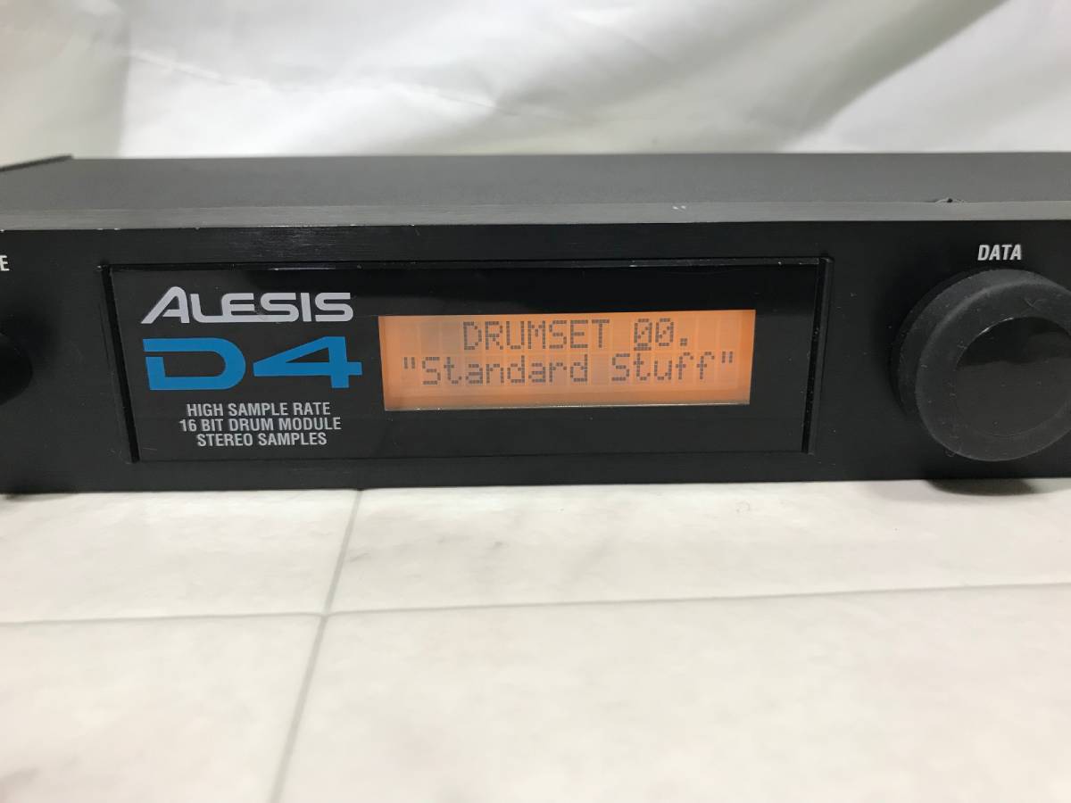 ALESIS アレシス D4 ドラム音源モジュールの画像4