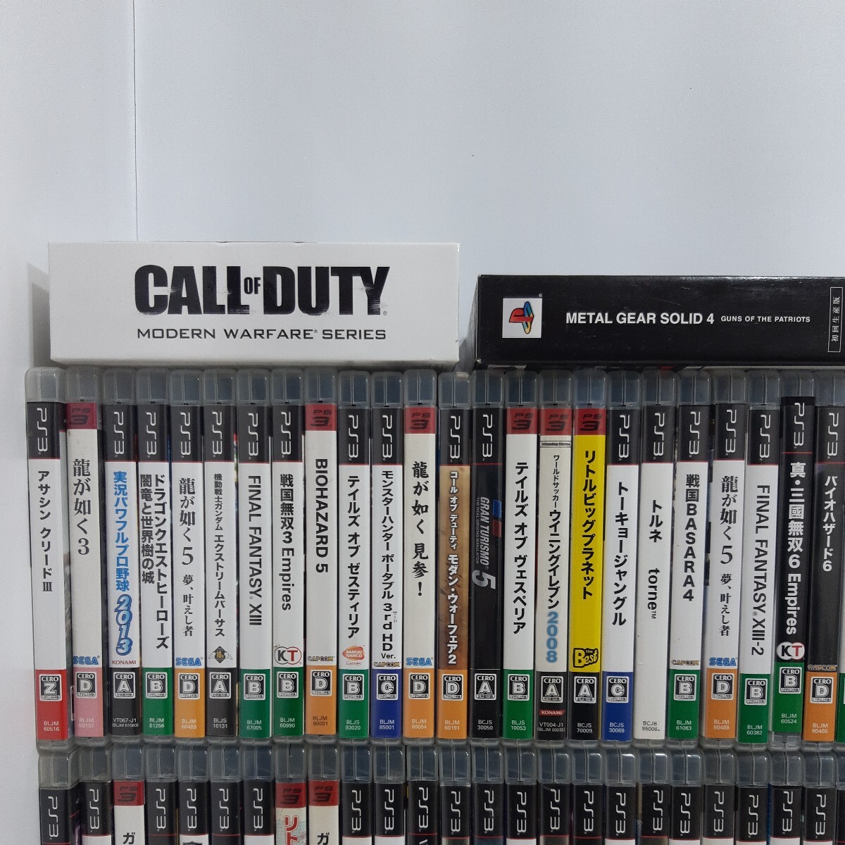 23 PS3 game soft [ Junk ] * summarize 1 jpy ~ PlayStation PlayStation 3 popular work 124ps.@ approximately 17,2. Call of Duty / dark sole / other 