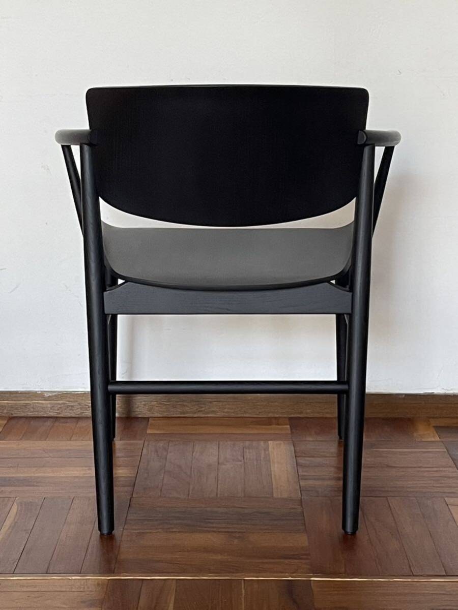 北欧 デンマーク Fritz Hansen フリッツハンセン N01 アーム チェア オーク ブラック ダイニング ヴィンテージ ビンテージ 2_画像7