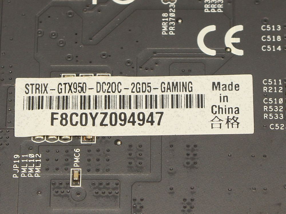 ASUS STRIX-GTX950-DC2OC-2GD5-GAMING/GeForce GTX950 2GB GDDR5 128bit Dual-DVI/HDMI/DP_画像6