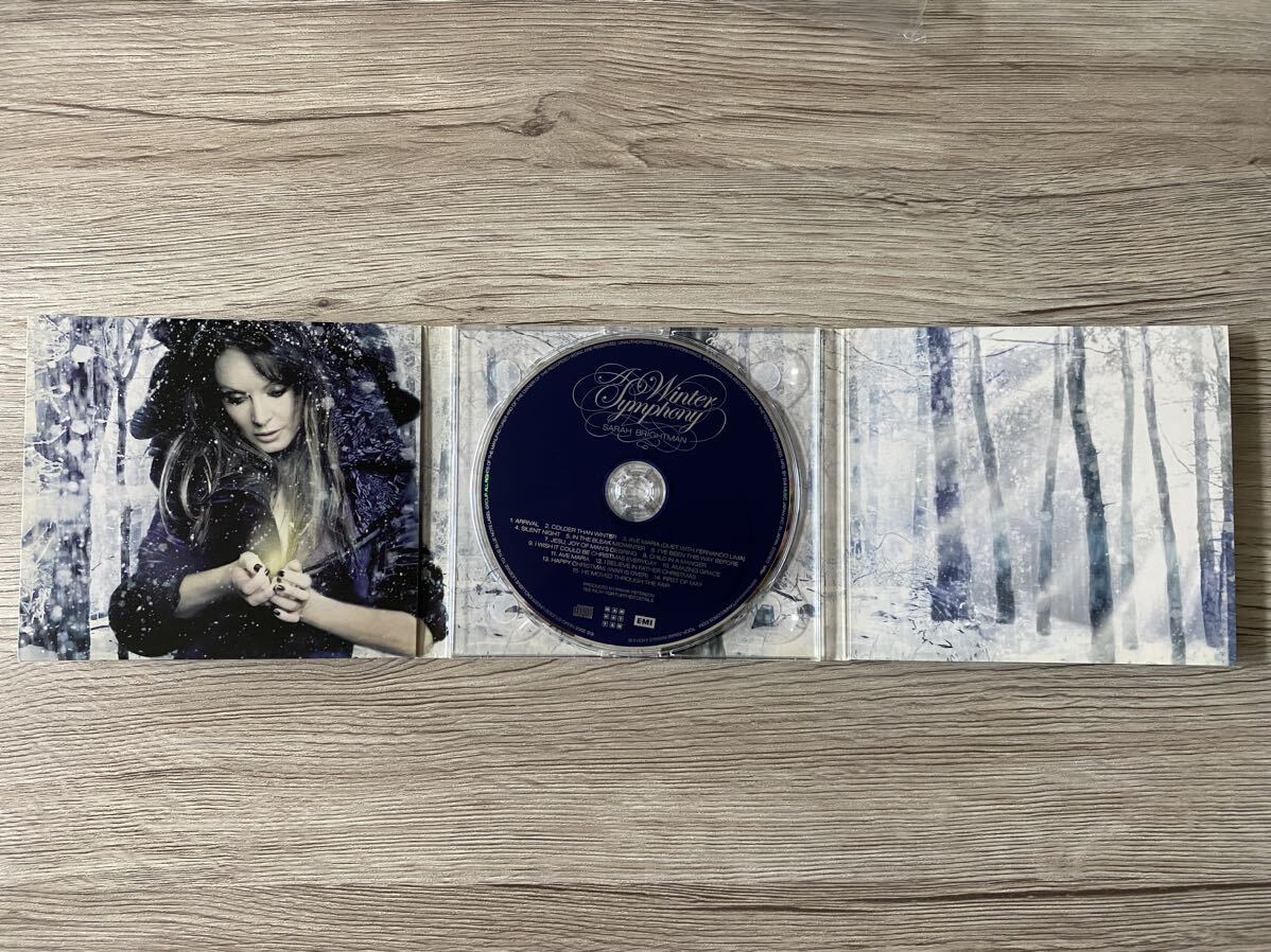 希少　見本盤　SAMPLE盤　サンプル盤　プロモーション用　サラ・ブライトマン　冬のシンフォニー SARAH BRIGHTMAN A WINTER SYMPHONY