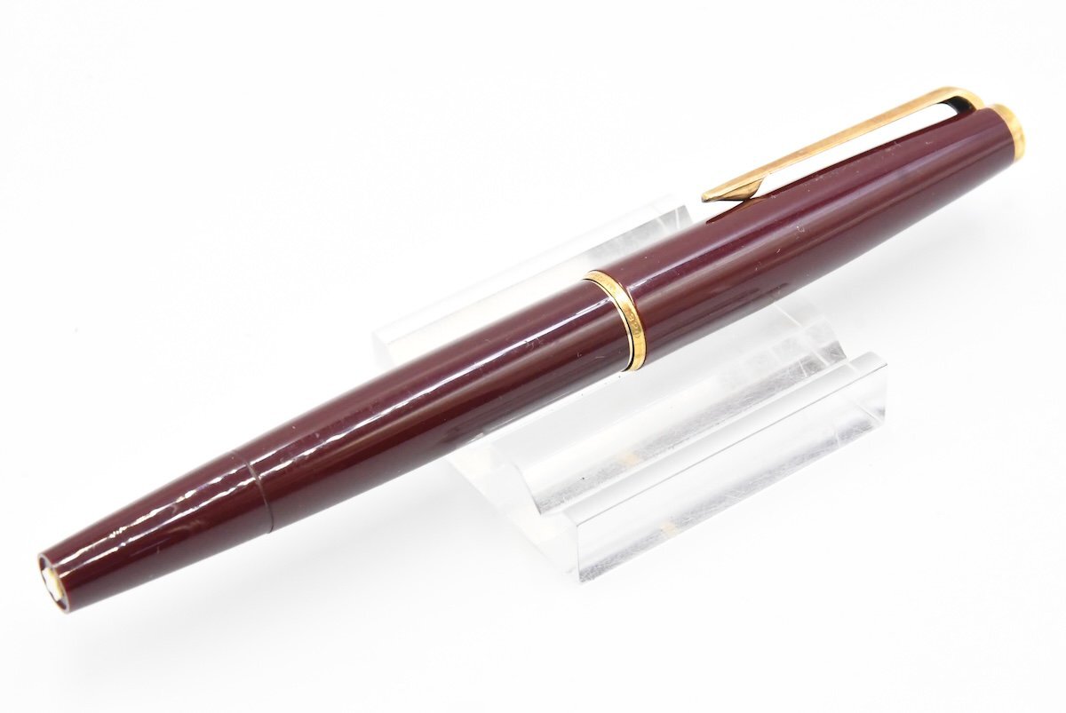 MONTBLANC モンブラン No.320 585 ボルドー 万年筆 文具 現状品 20738956_画像9