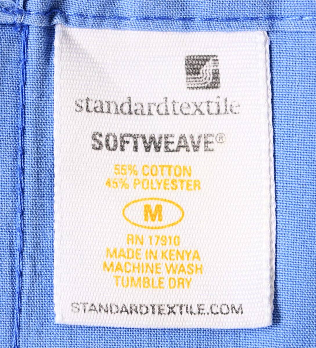 即決【デッドストック/アメリカ軍】Standard Textile blue scrub イージーパンツ/ミリタリー/ワーク/M/サックス/ロス倉庫放出品(q-2403-1)_タグ