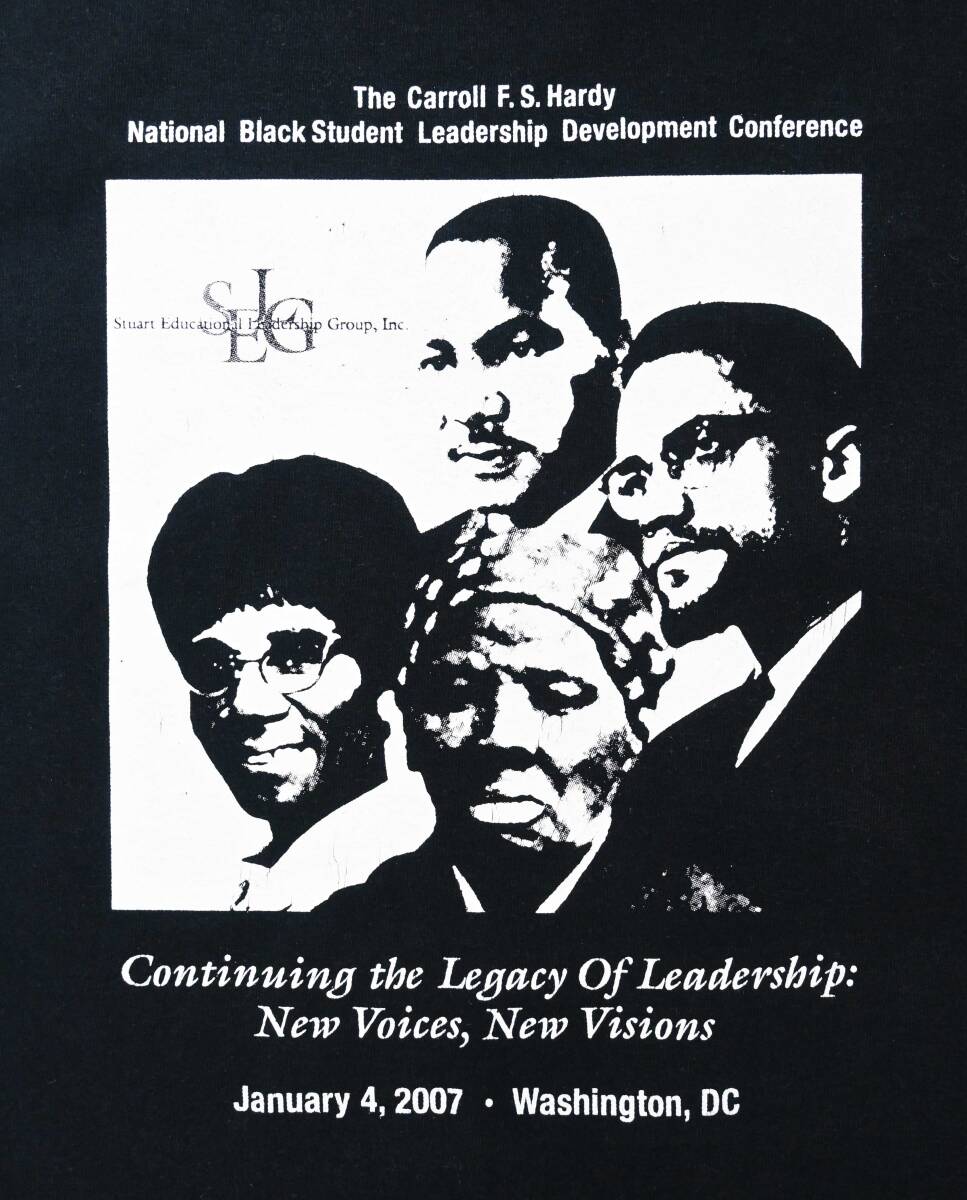 【90'sヴィンテージ】Malcolm X キング牧師 ハリエット・タブマン 黒人指導者Tシャツ/XL/ブラック/ブラックパワー/激レア/p-242-5-1_画像4