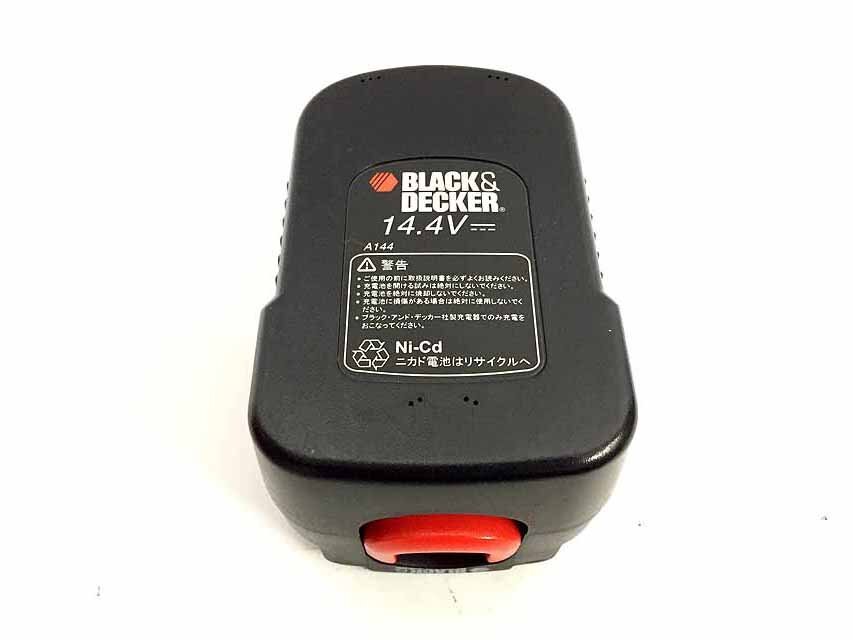 ブラックアンドデッカー 14.4Vマルチツール ドリルドライバ サンダー ジグソー 電池×1 充電器 SX6000 C24-11の画像9