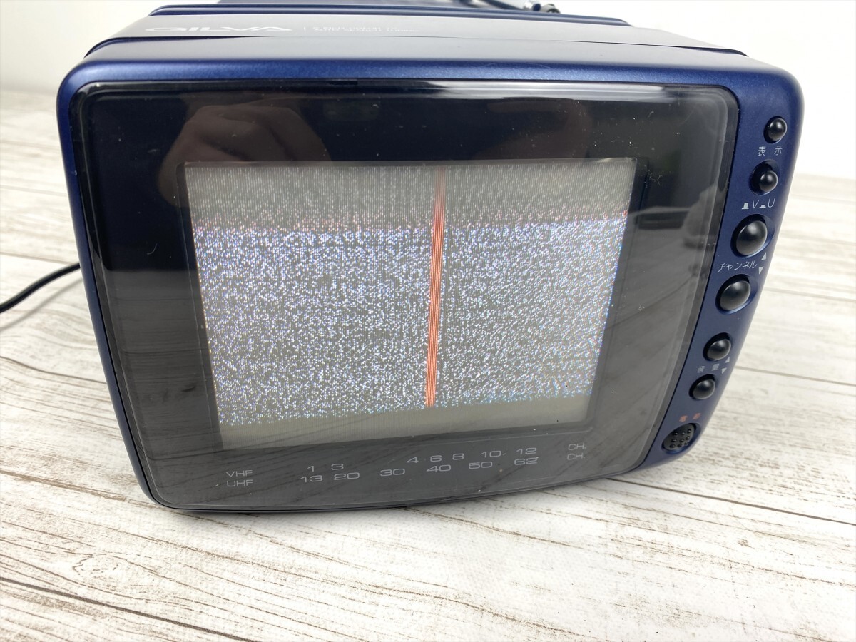 1000円～ 現状品 GILVA テクノエース カラーテレビ ポータブルテレビ C6-GL3 箱 1992年製 7～12月期 C874 （4675）の画像5