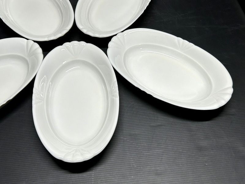  unused beautiful goods TACHIKICHI RICHFIELD Tachikichi Ricci field ire-nspageti ball 5 customer gratin plate / deep plate / Western-style tableware 