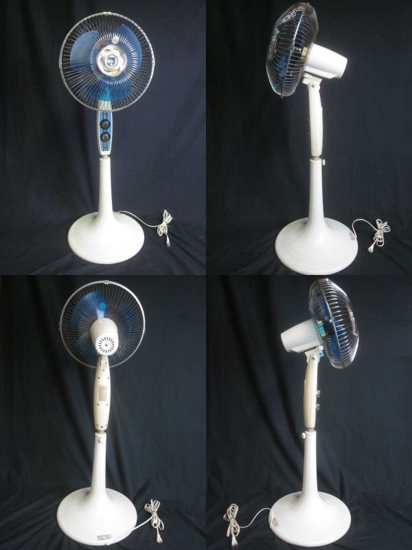  that time thing Showa Retro electric fan retro electric fan large National National Matsushita electro- vessel F30V1M present condition goods operation verification settled floor electric fan three sheets wings 