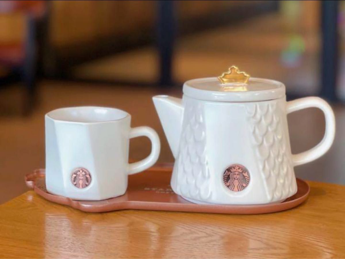 スターバックス 中国限定 周年マーメイドシリーズ マグポット スターバックス 中国限定 周年マーメイドシリーズ マグポット
