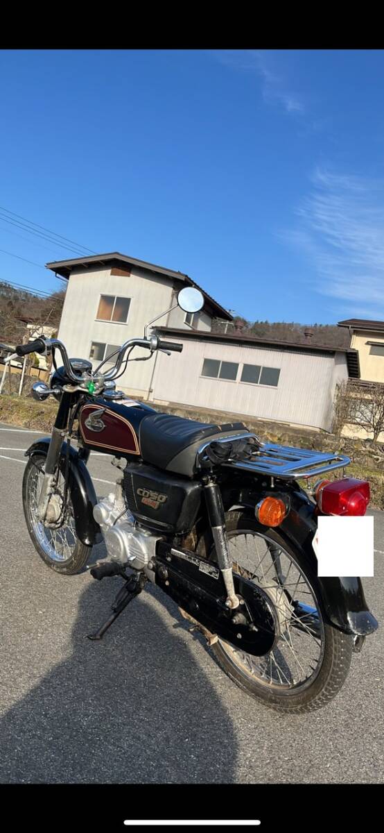 ホンダ CD50 ベンリー 売り切ります！ 山形県発 50cc 原付 絶好調！ キック一発！の画像4