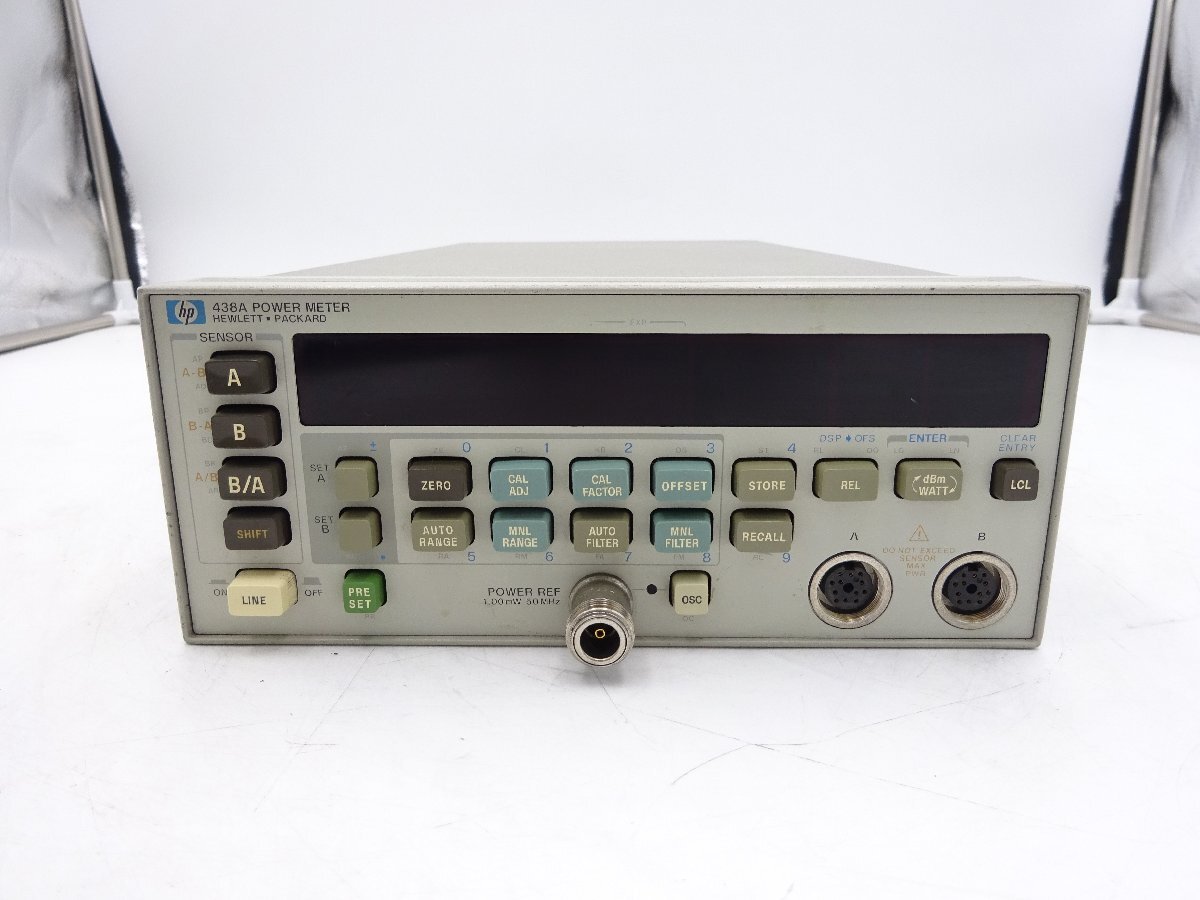 HP　パワーメータ　438A　中古_画像1