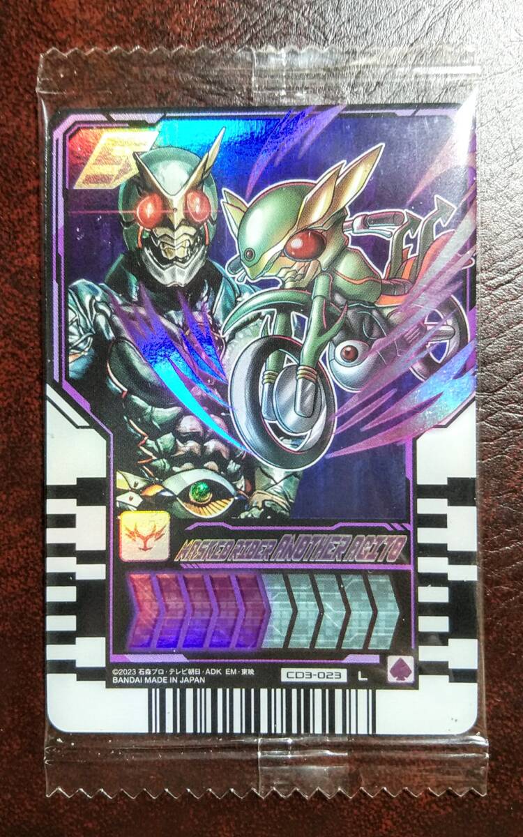 未開封　仮面ライダーアナザーアギト CD3-023 L レジェンドライダーカード　ライドケミートレカウエハース03　仮面ライダーガッチャード_画像1