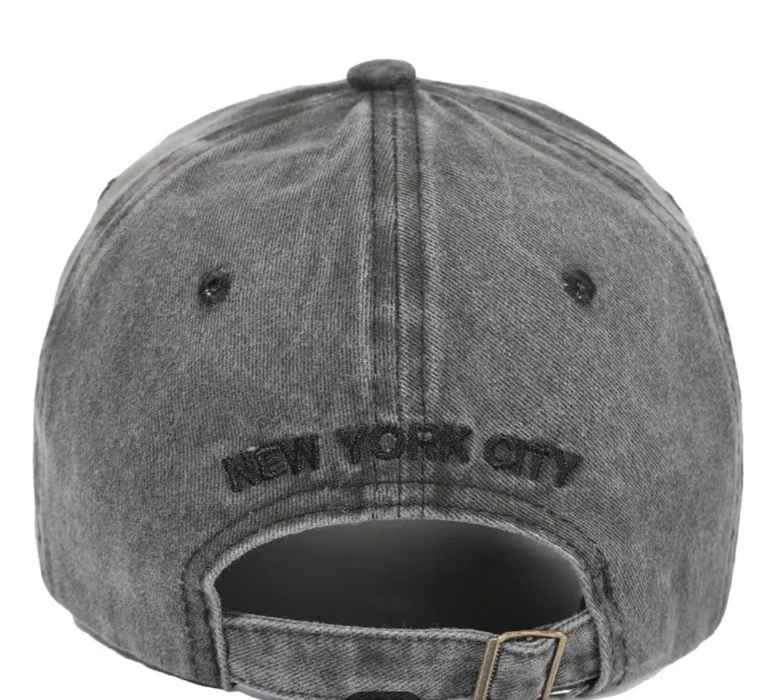 【新品未使用】NEW YORK　野球帽　ベースボールキャップ　男女兼用　調整可能 キャップ 帽子