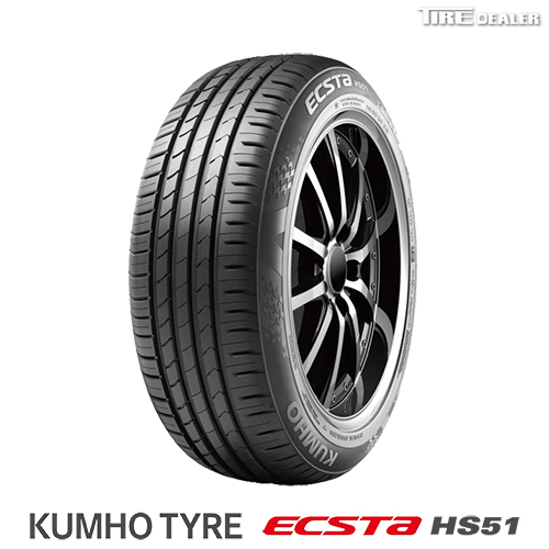 クムホ 195/45R17 85W XL KUMHO ECSTA HS51 サマータイヤ 4本セットの画像1