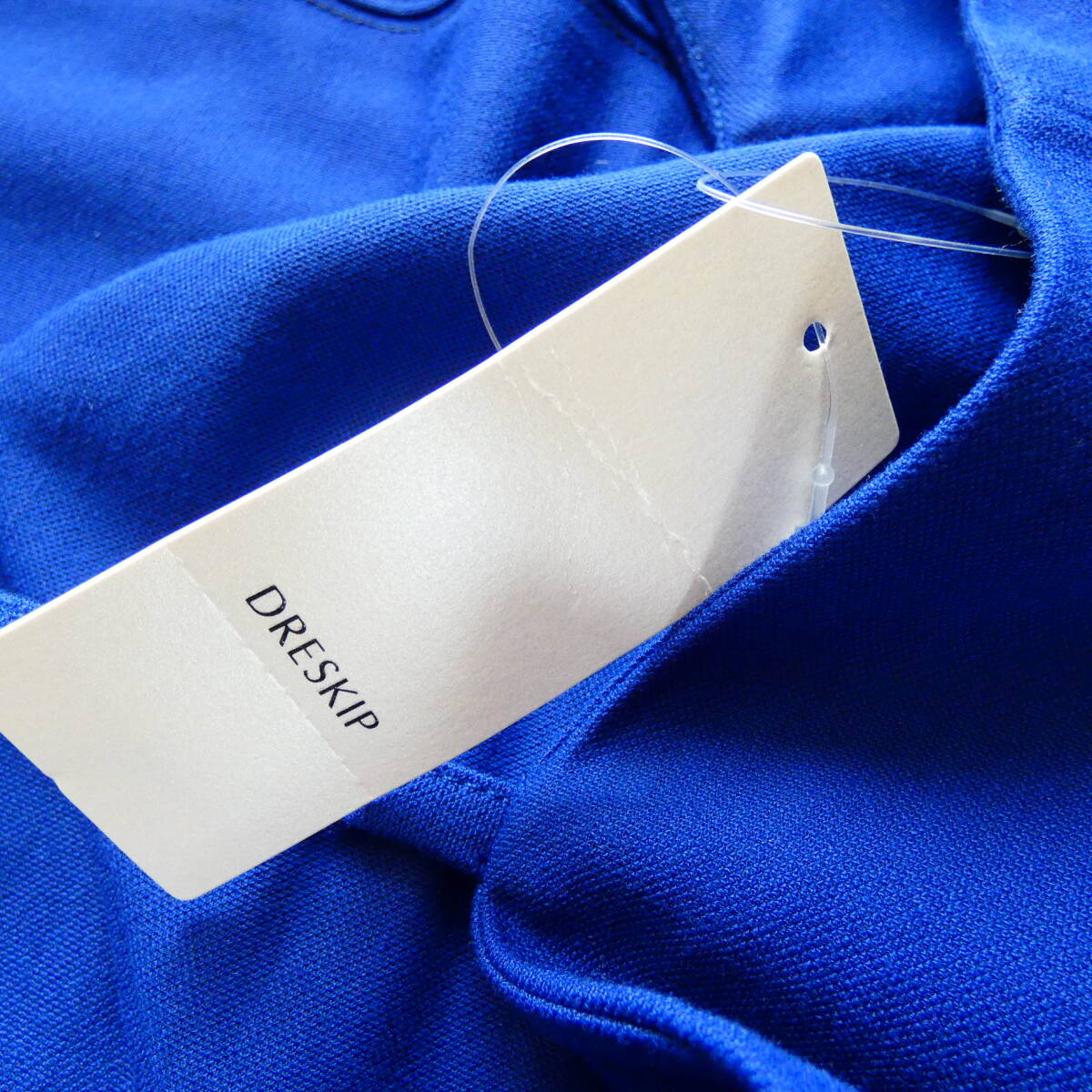 新品 DRESKIP ドレスキップ ブルー ジャンパースカート キャミワンピース インナーワンピース M_画像3