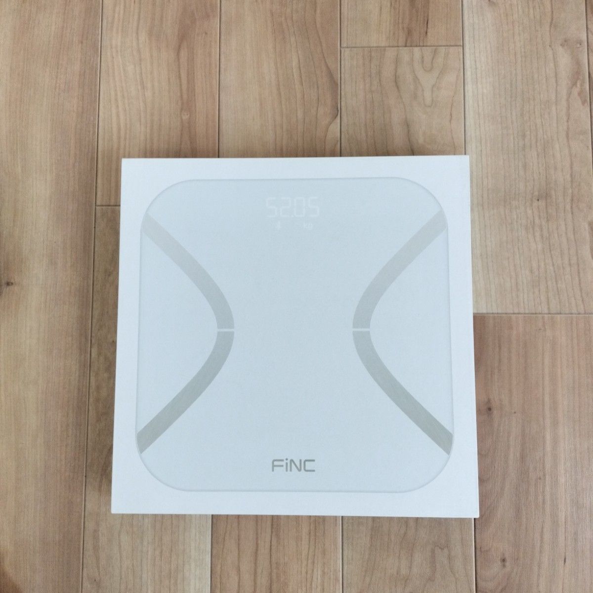【美品】FiNC SmartScale スマホ連動 体組成計 自動記録 薄型
