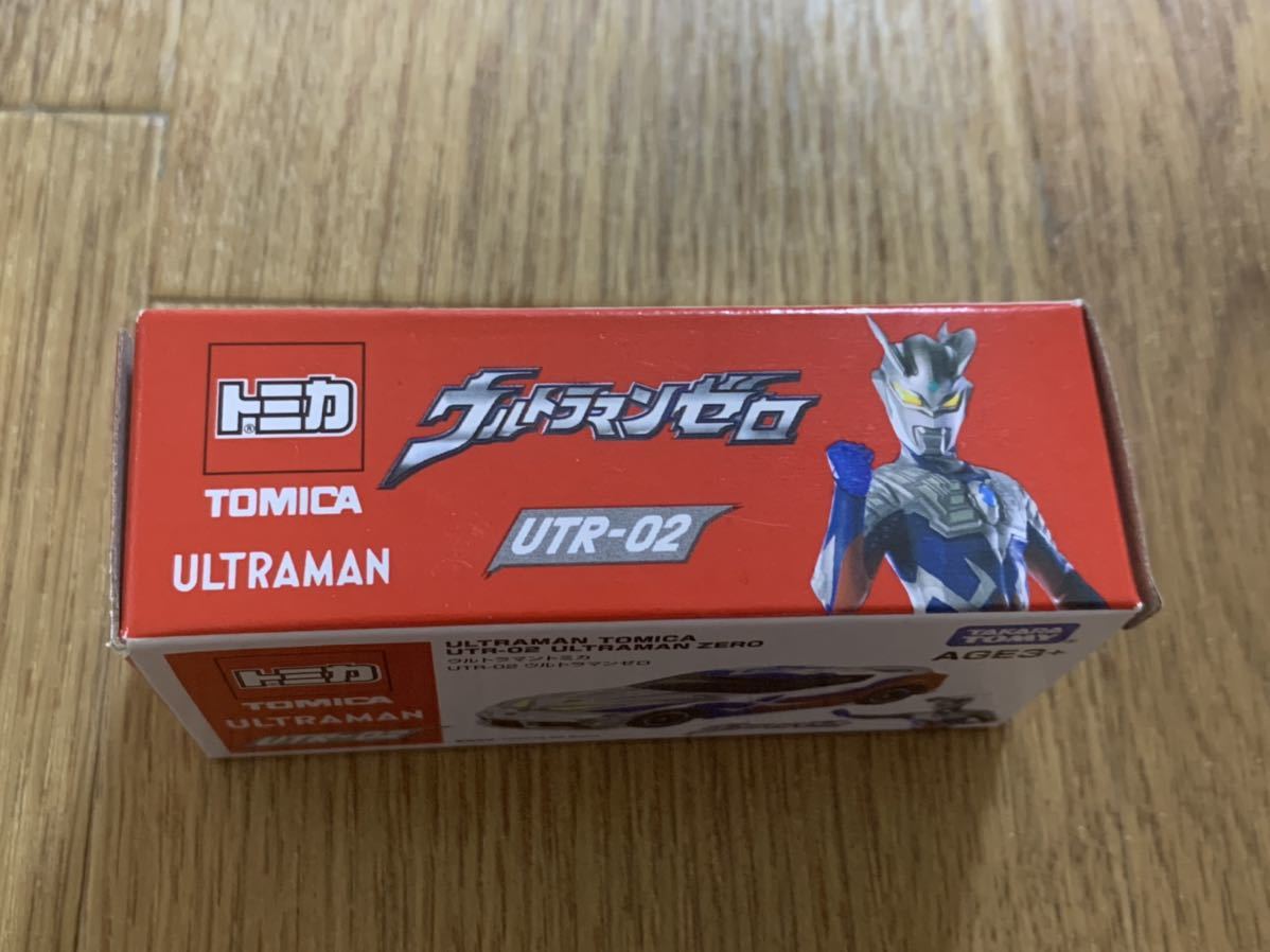 ★☆ 海外限定 トミカ ウルトラマンゼロ UTR-02 送料140円～ TOYOTA GR Supra 新品 未使用 未開封 TOMICA トミー ウルトラマントミカ URTの画像3