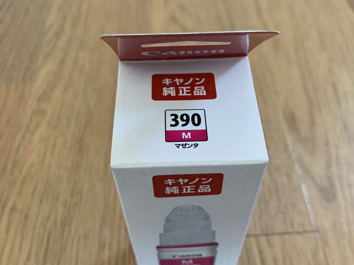 ★☆ Canon GI-390 M マゼンタ 1個 純正インクボトル 送料300円～ 新品 未使用 未開封 キャノン G1310 G3310 プリンターの画像5