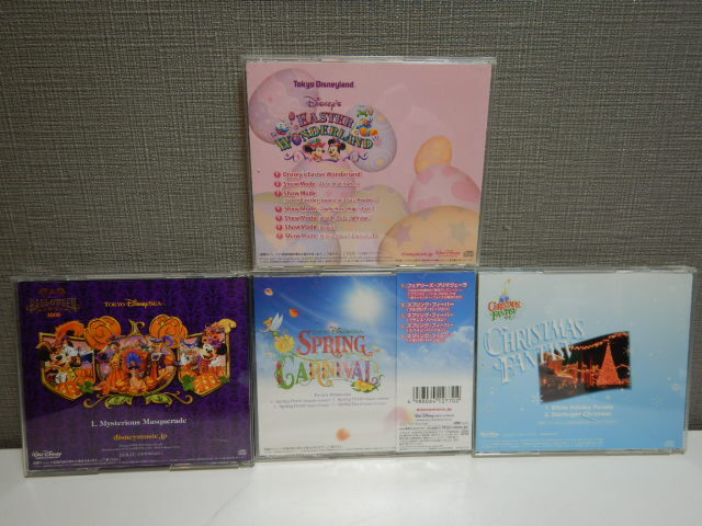 a283 Tokyo Disney si-/ Disney Land с лентой CD совместно 4шт.@ Рождество фэнтези 2010/( новый товар ) springs машина ni bar 2010 др. 