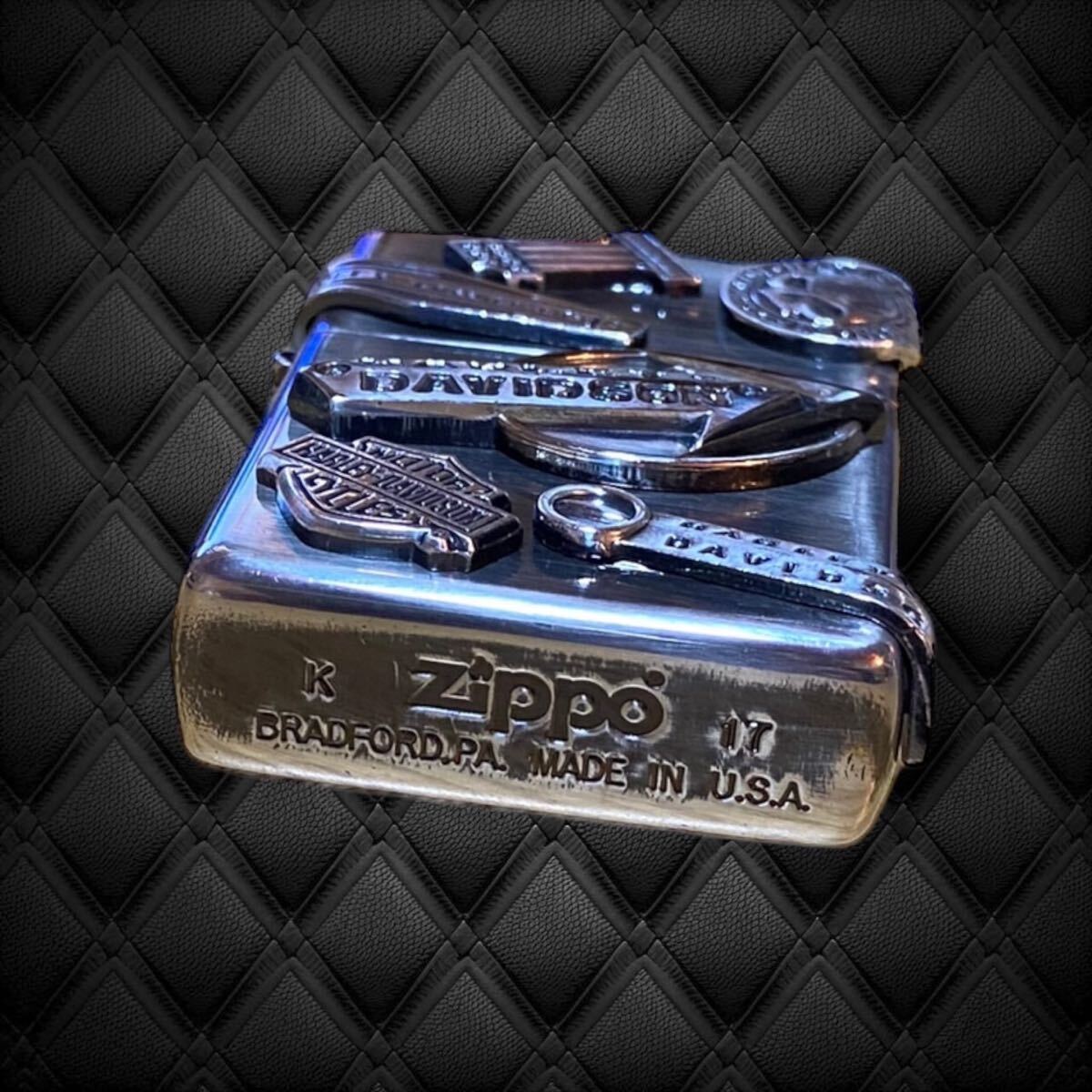 HARLEY DAVIDSON ハーレーダビッドソン Zippo ジッポ★2017年製★_画像7