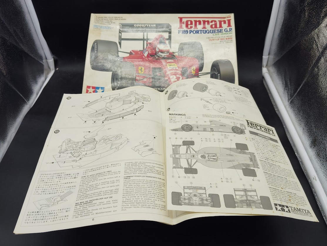 1/20 フェラーリ F189 後期型 ポルトガルGP仕様 「グランプリコレクション No.24」 ディスプレイモデル 内袋開封済み_画像5