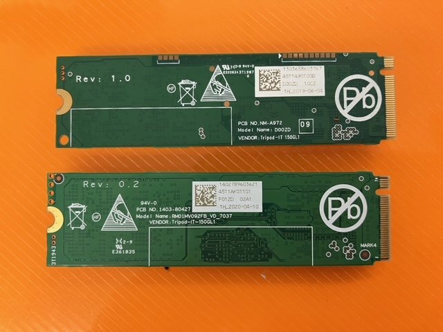 Union Memory m.2 2280 PCIe NVMe 256GB SSD 2個SET 97844_画像3