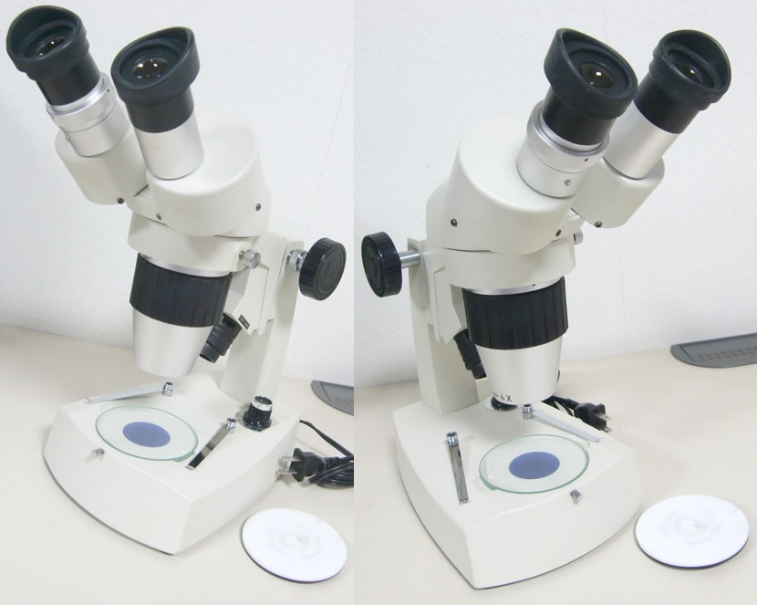 カートン Carton 双眼実体顕微鏡 SP型　透過落射照明付 倍率切替式 美品 ケース付_画像1