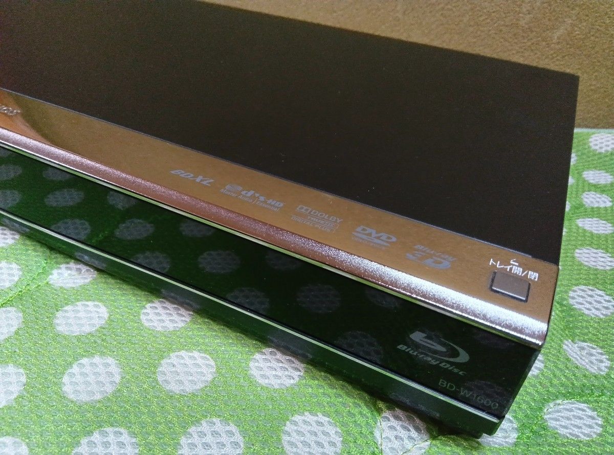シャープAQUOS ブルーレイレコーダー/W1600 整備済み/動作良好品 シャープAQUOS ブルーレイレコーダー/W1600 整備済み/動作良好品