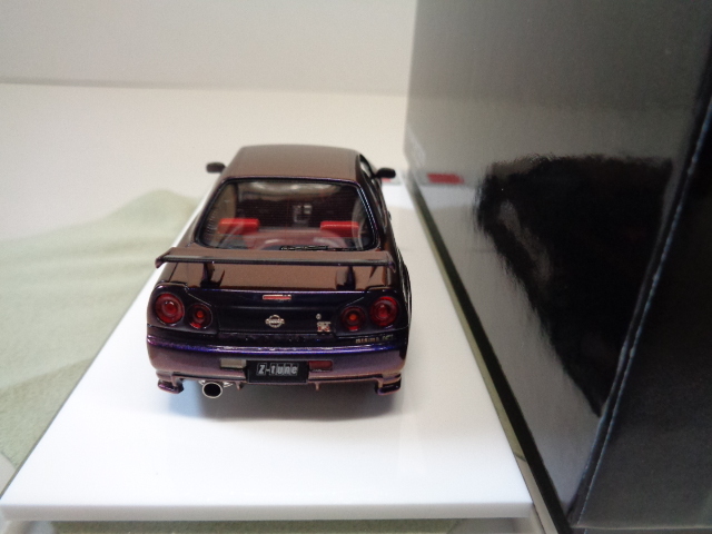 MAKE UP EIDOLON 1/43 NISMO R34 GT-R Z-tune 2004 Midnight Purple 3 メイクアップ アイドロン ._画像6