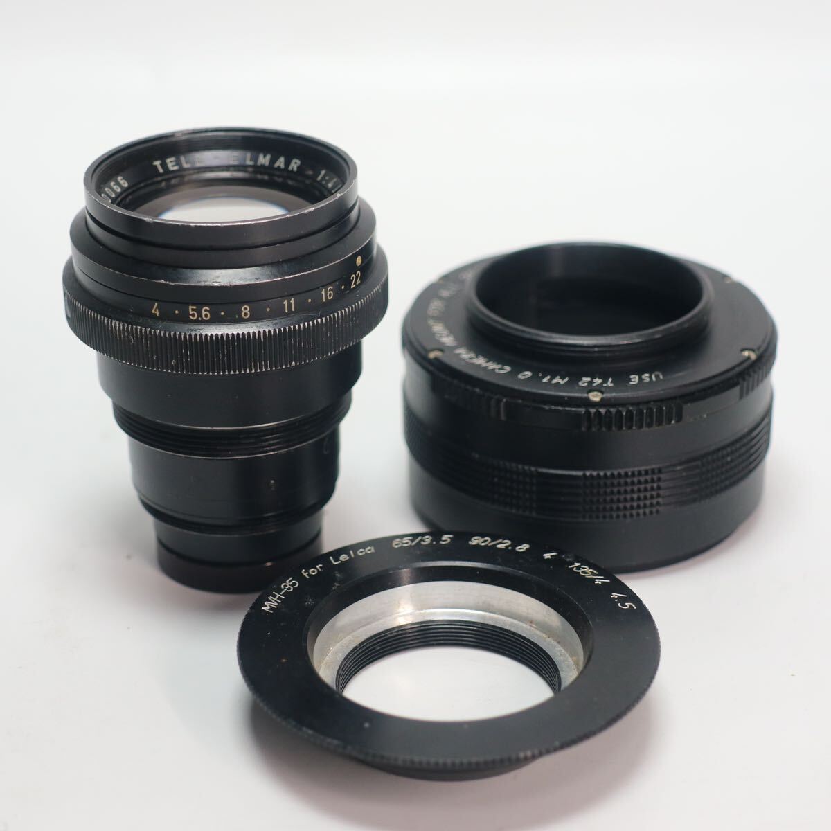 08) LEITZ TELE-ELMAR 1:4/135 camera lens 