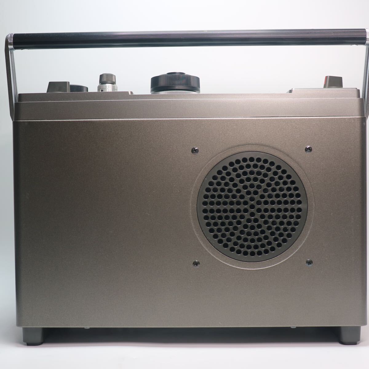 01) TRIO トリオ COMMUNICATIONS RECEIVER レシーバー R-1000 ジャンク品の画像6