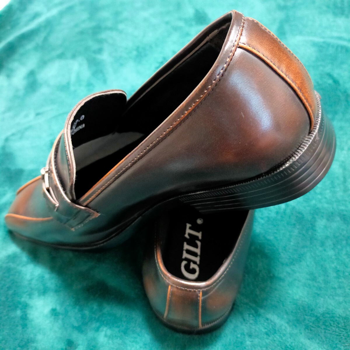 革靴 27'0 27㎝ 新品 未使用品 (サイズ違いの為に購入した靴) メンズシューズ ビジネスシューズ シューズ Men's 靴 の画像10