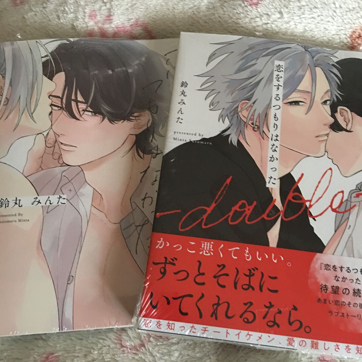 新品 新刊『恋をするつもりはなかった-double-』『恋をするつもりはなかった』 鈴丸みんた メロキス　集英社　ボーイズラブ