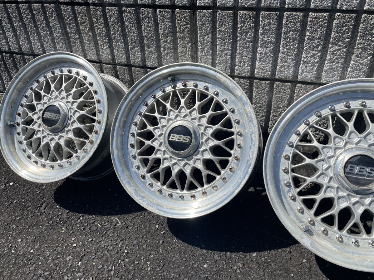 深リム！目立つガリ傷無し！人気のＢＢＳ！人気のRS！カスタム軽カーやコンパクトカーに！BBS RS 15X7J＋25 PCD100&114.3_画像5