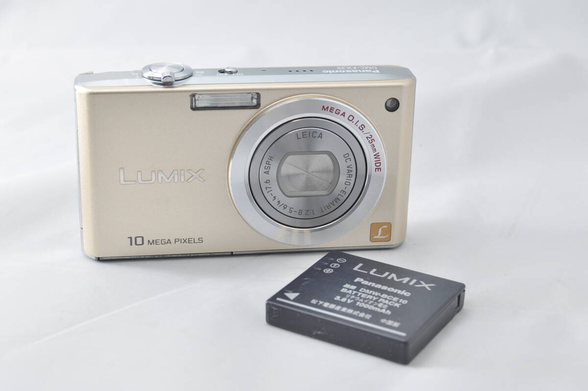 【送料無料】パナソニック Panasonic LUMIX DMC-FX35 ルミックス コンパクト デジタルカメラ #B24315_画像1