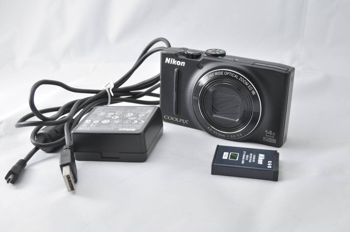 【送料無料】 Nikon COOLPIX S8200 コンパクトデジタルカメラ ニコン クールピクス ブラック #A24316