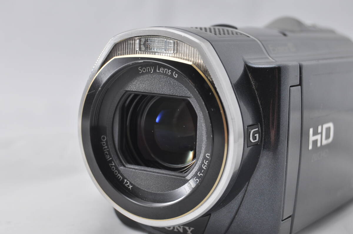 【送料無料ジャンク】SONY ソニー HDR-CX520V デジタルビデオカメラ ブラック #A24326_画像9