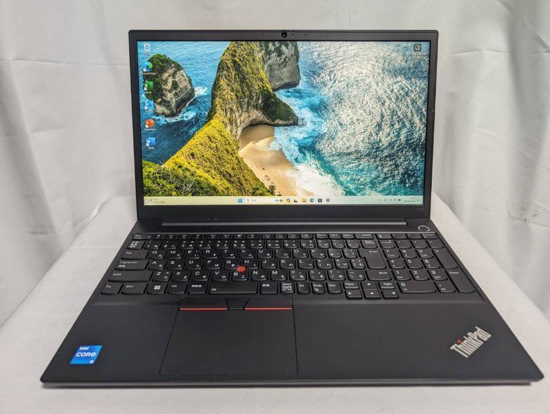 Lenovo ThinkPad E15 Gen2 第11世代 i5-1135G7 新品SSD256GB メモリ8GB Windows11 Office2021 ノートパソコン_画像2